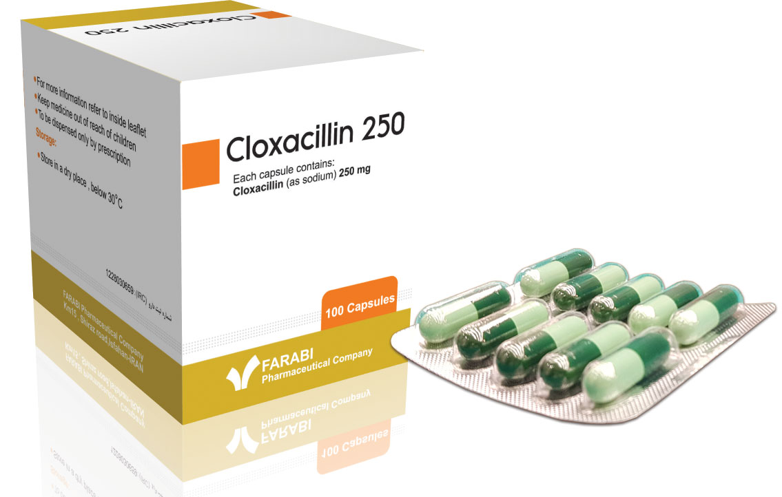 Cloxacillin photo شرکت داروسازی فارابی