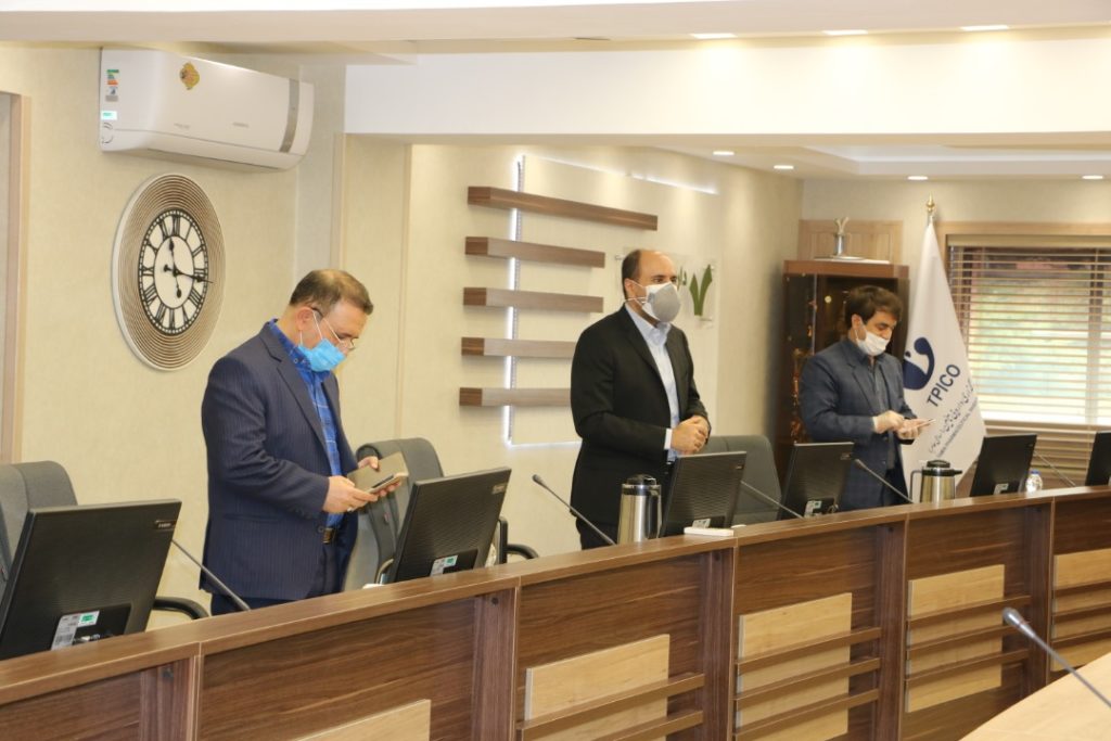 مراسم معارفه مدیر حراست شرکت داروسازی فارابی - داروسازی فارابی