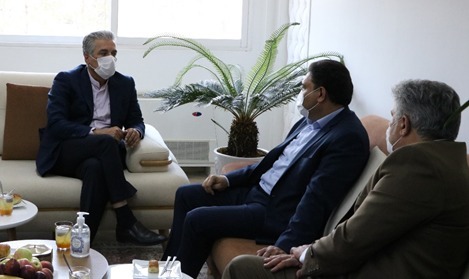 دیدار مدیران ارشد اداره تعاون کار و امور اجتماعی استان اصفهان از شرکت داروسازی فارابی