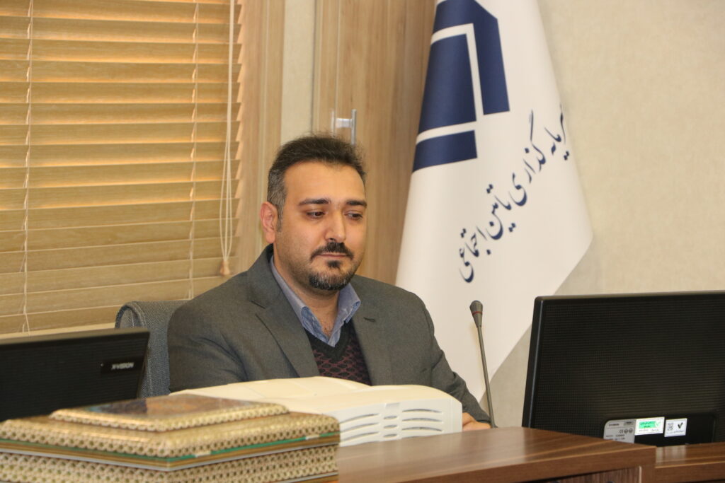 معارفه سرپرست جدید معاونت مالی و اقتصادی